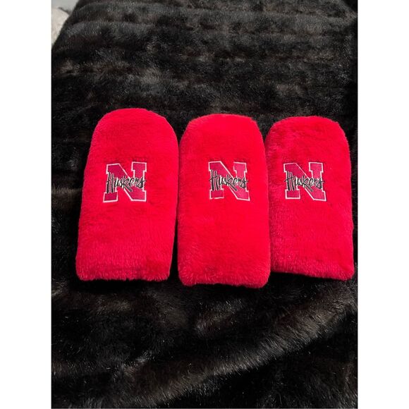 Embroidered Nebraska Cornhuskers Golf Head Covers Red - Picture 1 of 4
